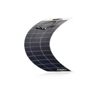 100 Watt Mono Solar Panel Solar PV Module Rv Semi Flexible Solar Power System for boat bimini yacht balcony fence awning