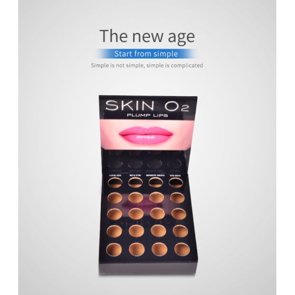 Counter Top Cardboard Promotional Lipsticks Display for Promotion Retail