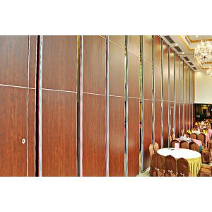 Interior Design Collapsible Movable Partition Walls / Sliding Folding Partitions