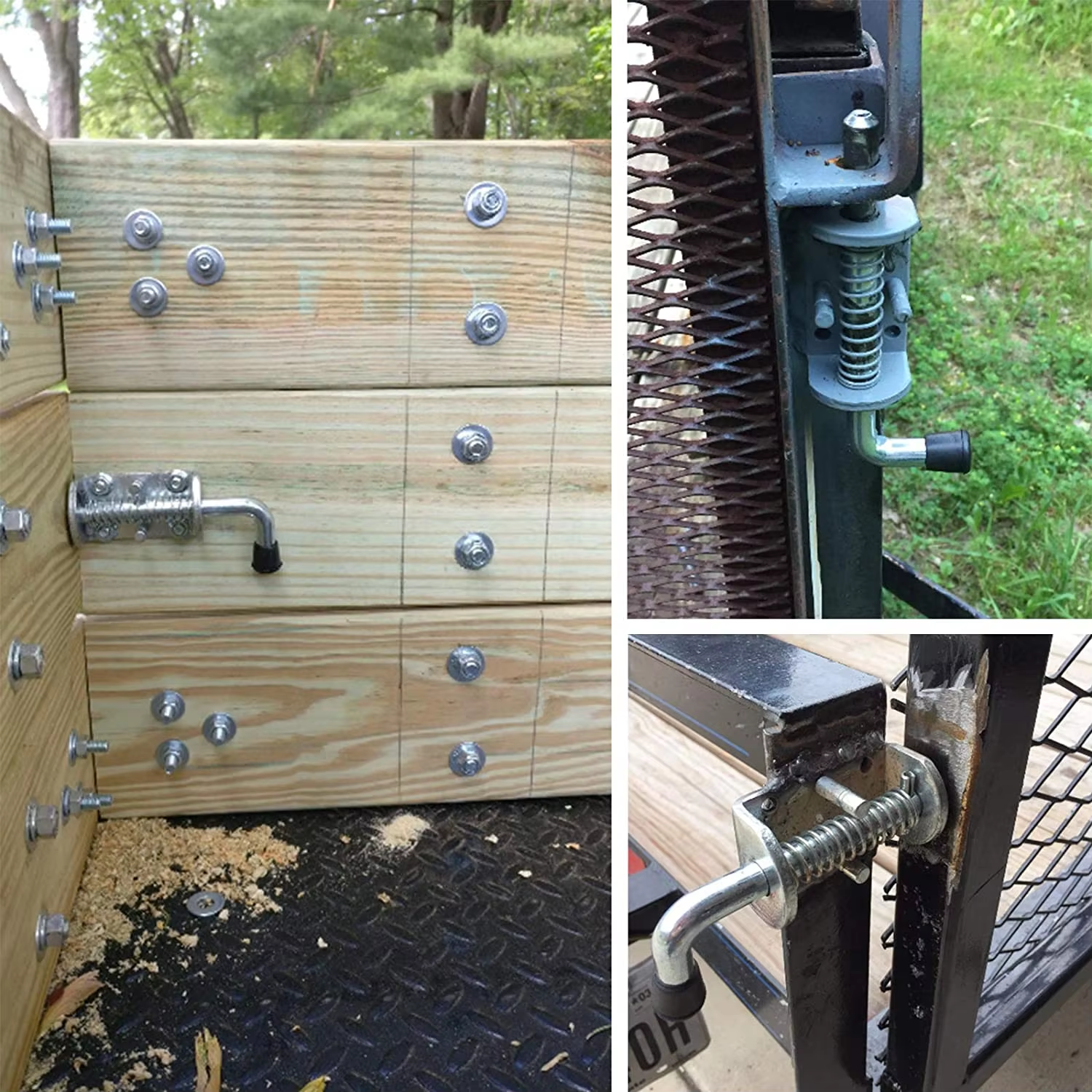 Hot Sale Galvanized Spring Loaded Latch Pin Barrel Bolt Brushed Finished Door Lock Free Sample