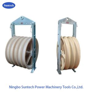 Large Diameter MC Nylon Cable Pulling Conductor Stringing Block