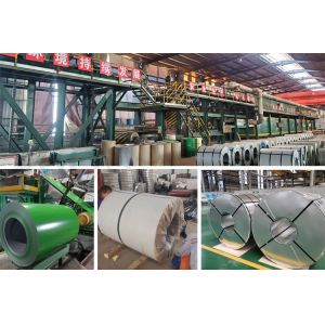 Supply 0.12mm-0.6mm Dx51d G550 Color Coated Steel Prepainted Steel Coil roll