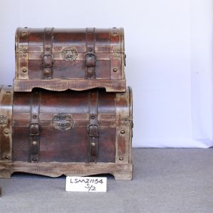 China Living Room S40x27 Leather Storage Trunks And Chests on sale