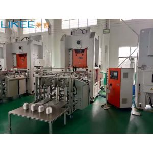 China 12000 Pots Per Hour Production Speed Fully Automatic Aluminum Pot Making Machine with Mitsubishi PLC on sale