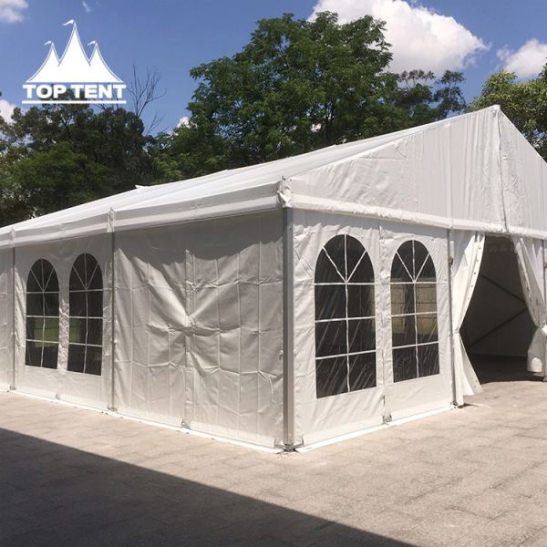 Buy White Waterproof Aluminium Frame Marquee Tent Outdoor Party Marquee Customized at wholesale prices