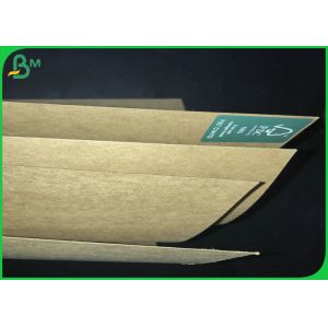 Great Stiffness 250gsm - 400gsm Brown Kraft Board For Packages