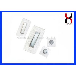 18mm PVC NdFeB Invisible Magnetic Snaps , Garments / Handbag Magnetic Accessorie