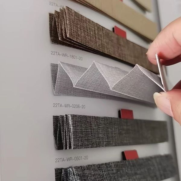 Cutting-Edge and Innovative Fabric for French Window Compatible Modern Pleated