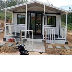 Apartment Expandable Container House 2 Bedroom 20ft Steel Structure Prefabricate