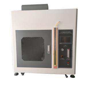 Quality 25mm Flammability Resistance Tester Vertical and Horizontal Flame Test Chamber for sale