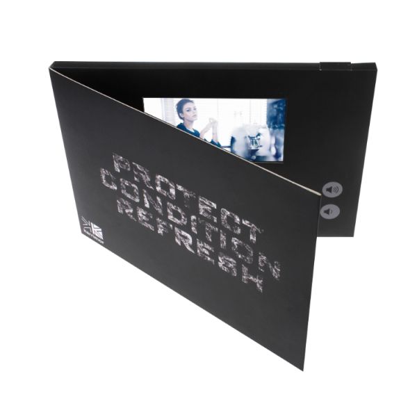 800*480 Pixel Digital LCD Promotional Video Card Homemade Video Advertising Cards