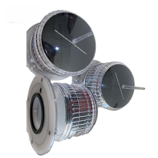 Traffic Solar Led Boat Marine Navigation Warning Flashing Light