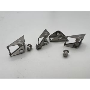 Custom Metal Triangular Connector – High Strength | Precision Stamping | Heat