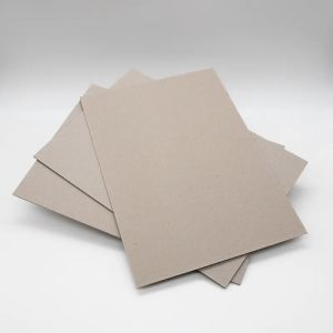 1500g Uncoated Grey Cardboard Paper Anti Curl Moisture Proof