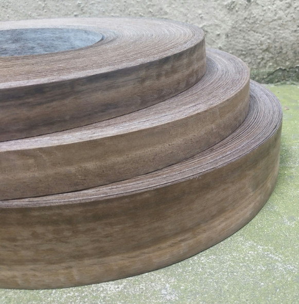Smoked Eucalyptus Wood Veneer Edge Banding Eucalyptus Veneer Edgebanding Tape for Furniture Doors & Plywood