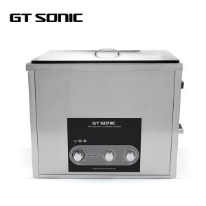 Benchtop Industrial Ultrasound Washing Machine Two Ultrasonic Frequencies For
