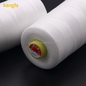 White 40S/2 Quilting Thread for Loom Edge Taping Bottom Durable and Long-lasting