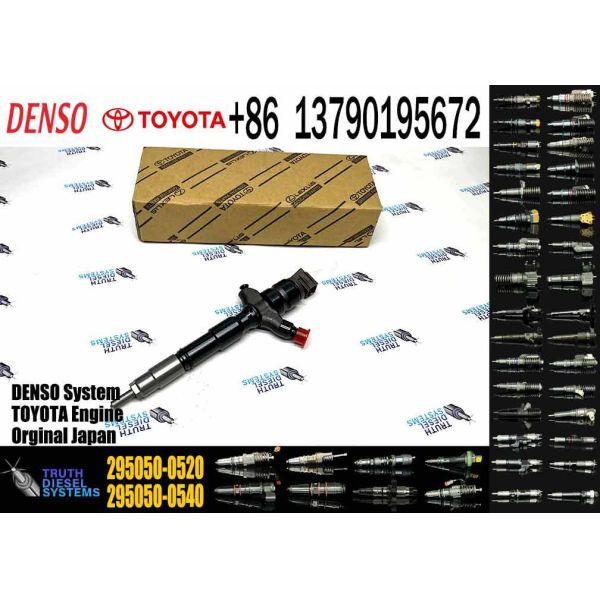 2950500520 Fuel Pump Assembly Injector 295050-0520 Diesel Nozzles 23670-0L090 23670-30400 236700L090 2367030400 for Toyota Hilux