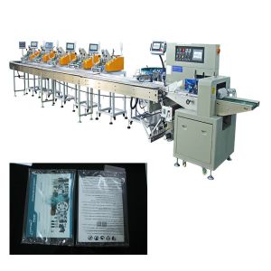 Fully Automatic Sealing Filling Packing Bag Manual Paper Paging Handbook Cards