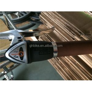 Retro Fixed Gear Bike Bicycle with Front Carrier Inner 3 Speed Road Bike To Be