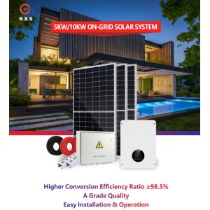 High Efficiency High Power Residential Solar Power Panel System