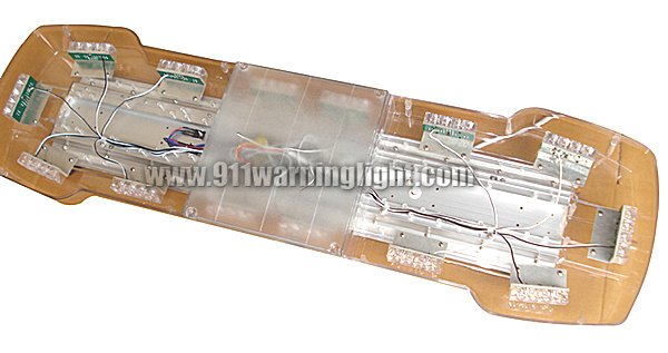 TBD-GA-14325I LED lightbar, 0.5W LED, PC lens & Aluminium base, Waterproof