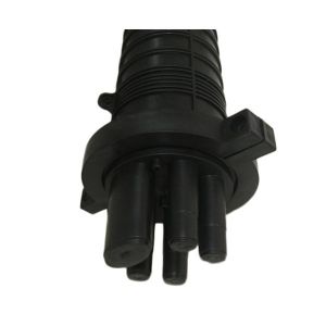 Vertical Plastic Fiber Optic Dome Closure 1x4 Heat Shrinkable 120 Cores