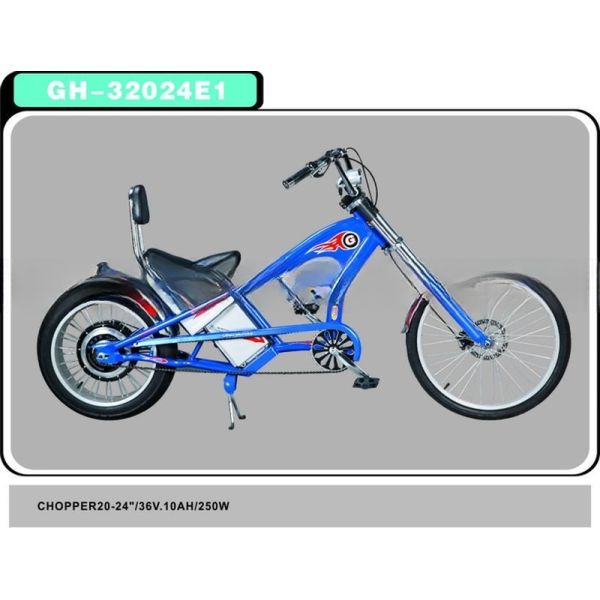 250w Electric Chopper Bike E Bike Bicycle for Sustainable Transportation