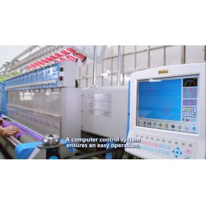 Quality Professional Embroidery Quilting Machine , Easy Stitch Sewing Machine For Curtains for sale