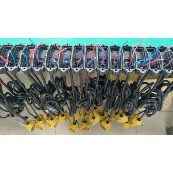 IP68 450mA corded miner led cap lamp with 20hs long working time with ABS material 8