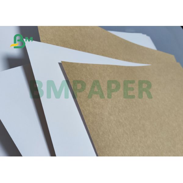 14PT 16PT CCKB Kraft Back Board For Food Boxes 22inch 27.5 inch Good Stiffness