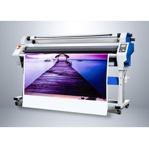 Quality 64 Inch Hot Roll Laminator Dual Function Commercial Laminating Equipment For Pressure Sensitive for sale