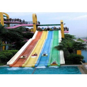 Custom Racing Side By Side Water Slide