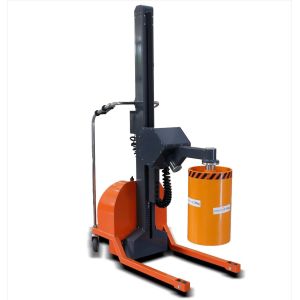 Semi Electric Pneumatic Roll Turner Stacker For Packing Industry