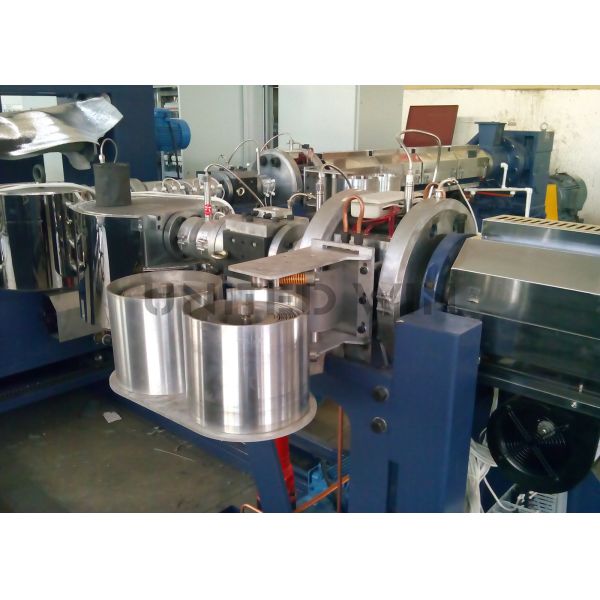 PP/HDPE Flat Yarn Tape Extrusion Line For Woven Cement Bag Container Bags