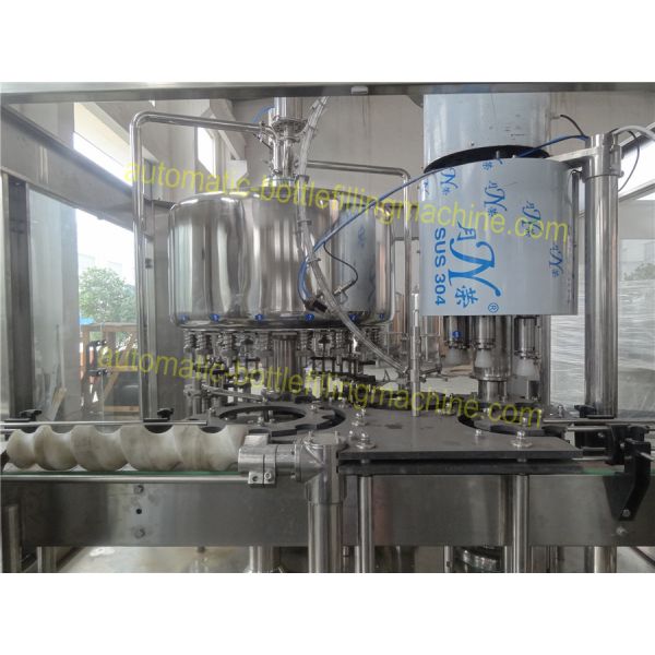 Glass Bottled Automatic Milk Filling Machine CE Approved Vacuum Negative