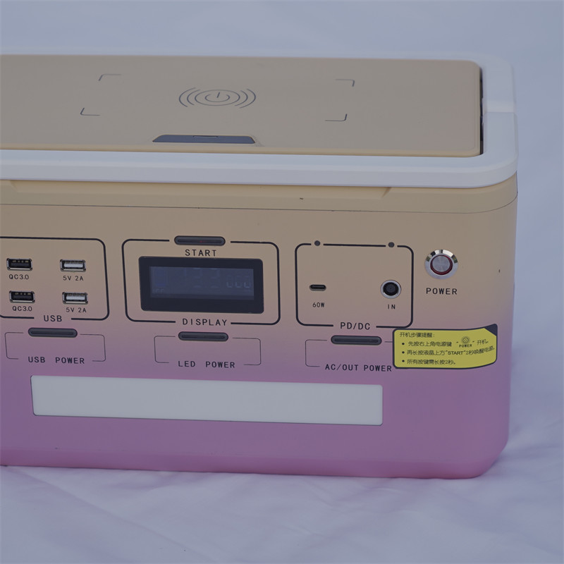 88wh Portable Outdoor Power Station Rechargeable 89.6Wh 400wh 500wh 7Ah Built In