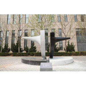 Marble Landscape sculptures in park