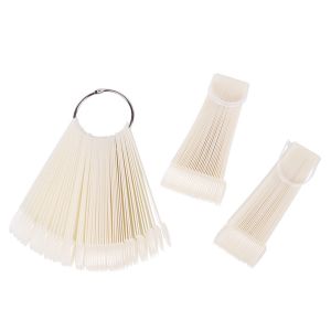 Round Head Nail Care Tools Acrylic Fake Nail Customized Size For Display Nail