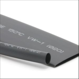 6mm Heat Shrink Insulation Tube Singel Wall Black PE