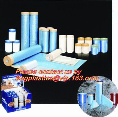 HDPE auto paint overspray protective masking film overspray masking film,