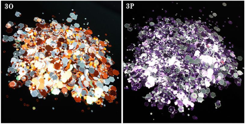 Diwali Celebration Essential Colorful High Shining 1mm 2mm 3mm White Silver Pink Green Bling Nail Glitter Powder