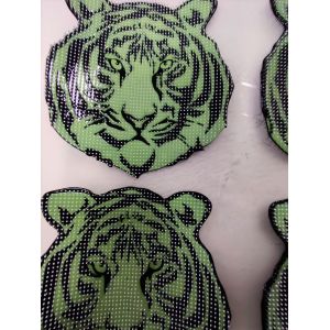 Eco - Friendly Iron On Garment Heat Seal Rubber Patches