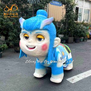 China Dinosaurs Rideable Scooters for Jurassic Park and Playground on sale