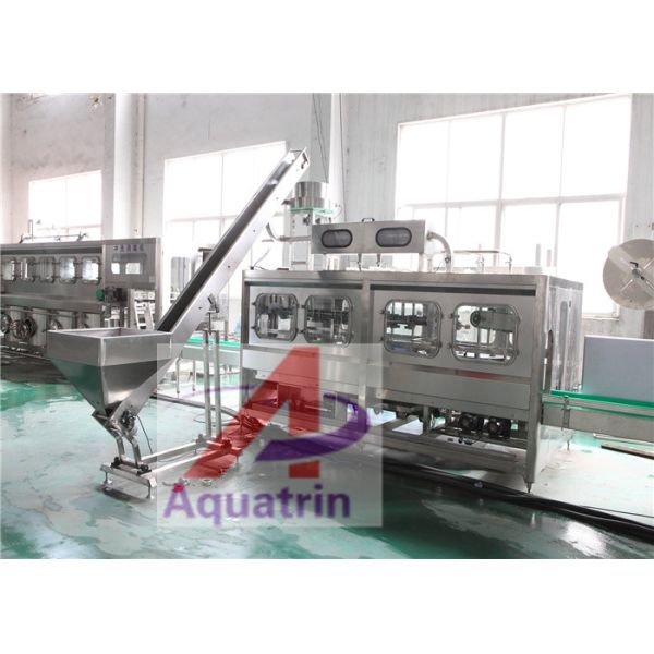 Automatic 5 Gallon 18.9L Bottle Barrel Water Washing Filling Capping Machine