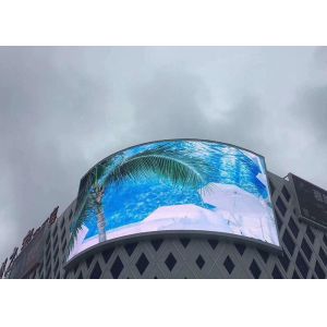 SMD3535 7500CD/sqm Mobile LED Advertising Screens 10mm Pixels