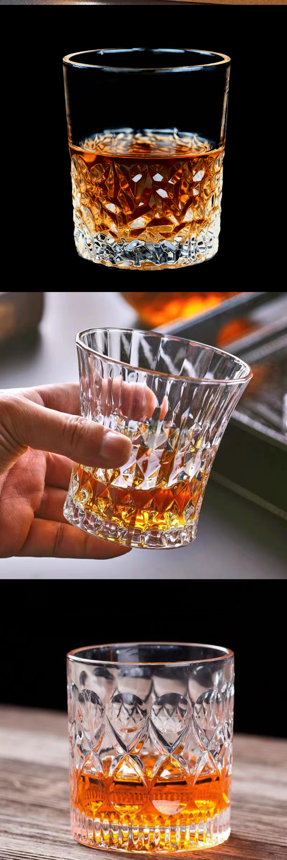 American Style Whiskey and Wine Tumbler Mug with Glacier Rock Shot Glasses 1 Quantity