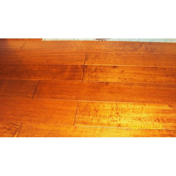 Buy Maple Engineered Flooring Flooring handscraped and Distressed Surface at wholesale prices