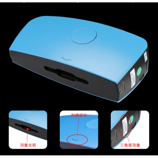 3nh Digital Marble Gloss Meter 20 / 60 / 85 Degree Tri Angle USB Data Port