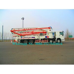 White Concrete Construction Equipment Zoomlion Concrete Pump RZ Folding System: